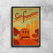 Affiche Vintage San Francisco