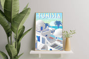 Décoration maison Affiche Vintage Tunisie