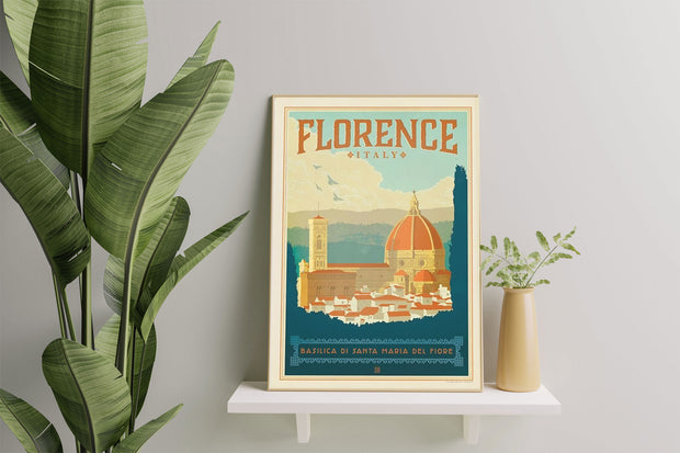 Affiche Vintage Florence