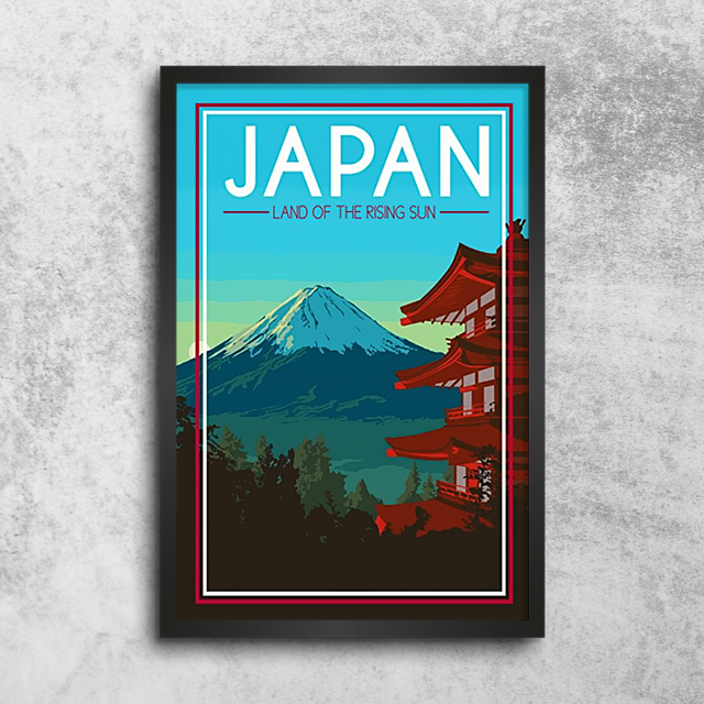 Affiche Vintage Japon
