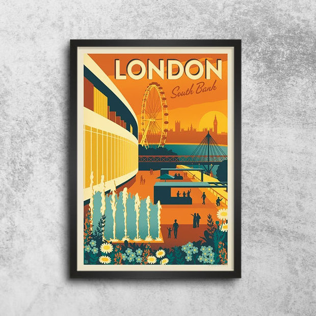 Affiche Vintage Londres