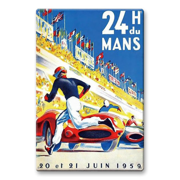 Plaque Métal 24h du Mans