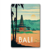 Plaque Métal Bali