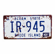 Plaque Immatriculation Rhode Island 