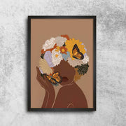 Affiche Coiffure Afro