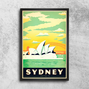 Affiche Vintage Sydney